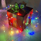 4 Pack Fairy Lights Battery Operated with Timer Christmas Lights Multicolor