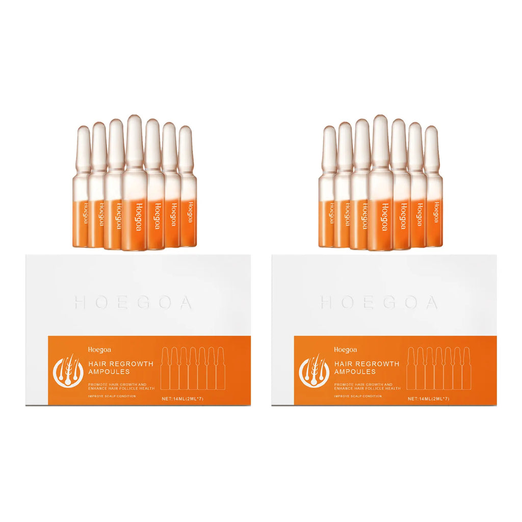 Hair Growth Ampoules Regrowth anti Hair Loss Repair Split End Dry Damaged Hair Essential Oil Nourishing Scalp Portable Hair Care