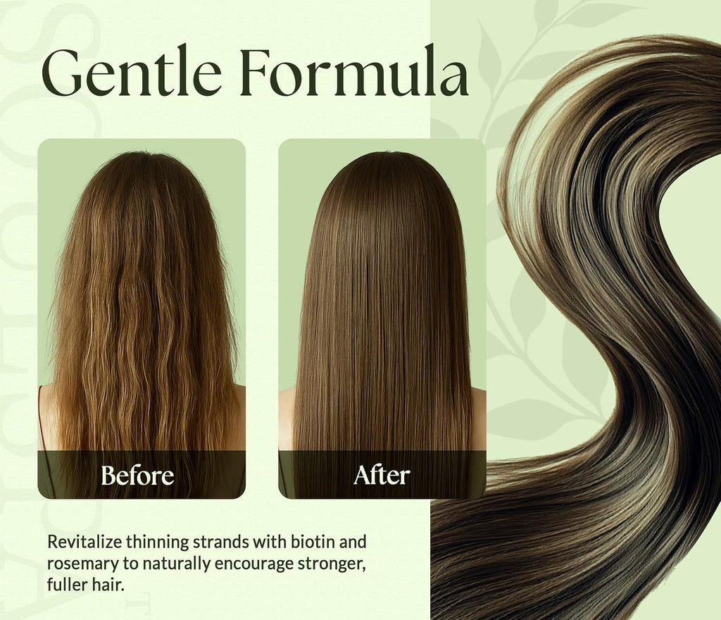 Biotin Rosemary Shampoo and Conditioner Set for Hair Growth -16 Fl Oz Each