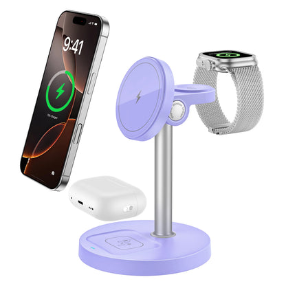 3 in 1 Magnetic Wireless Charging Stand