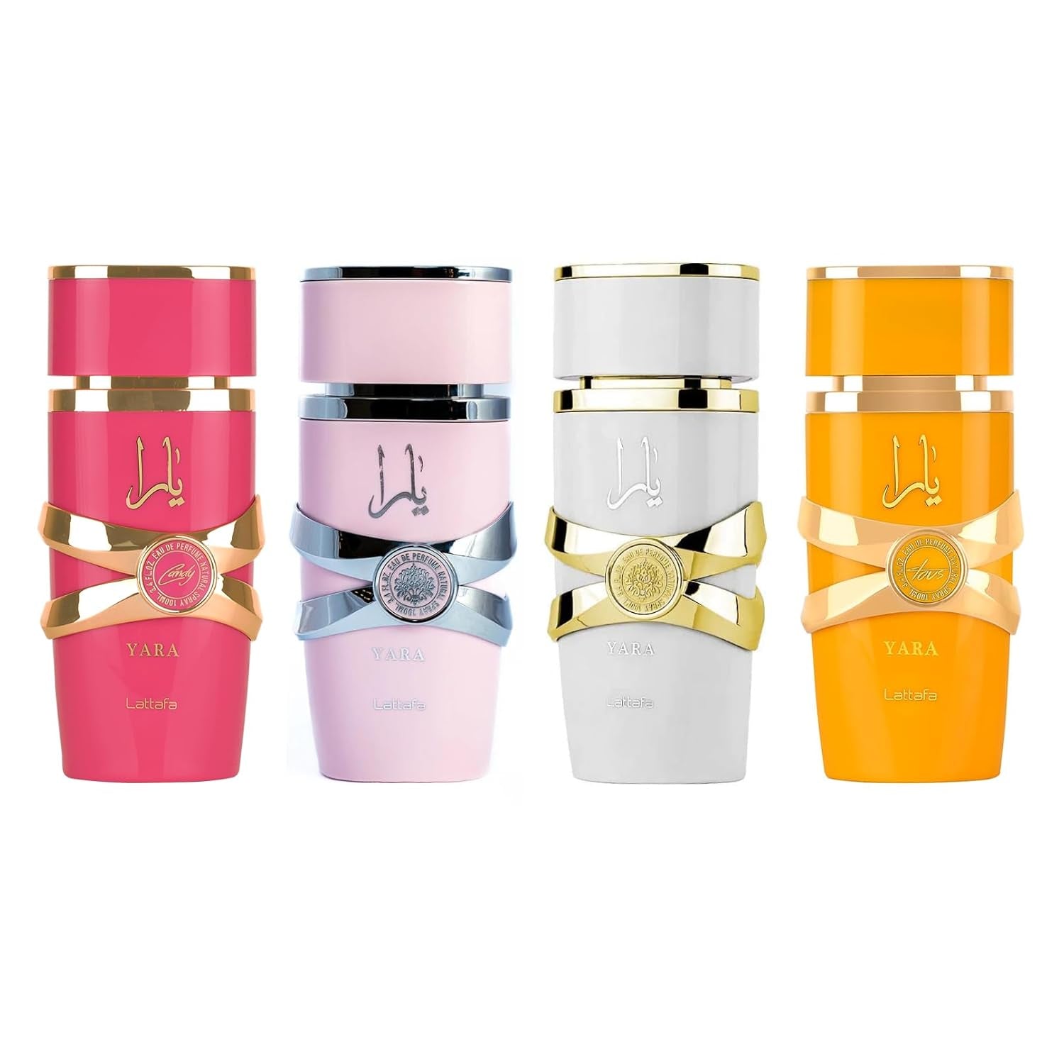 Yara (3.4 Fl Oz (Pack of 4), Yara Set)