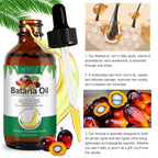 Batana Oil for Hair & Skin Care,100% Pure & Natural Batana Oil & Raw Batana Oil Hair Mask Set for Nourish & Moisturize Hair and Scalp