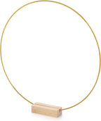 12 Pack Metal Floral Hoop Centerpiece with Stand, 12 Inch Large Metal Hoop for Crafts, Wreath Macrame Gold Hoop Rings for DIY Wedding Decor Dream Catcher