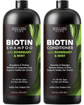 Biotin Rosemary Shampoo and Conditioner Set for Hair Growth -16 Fl Oz Each