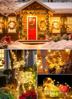 Fairy Lights Battery Operated with Remote, 66FT 200LED String Light