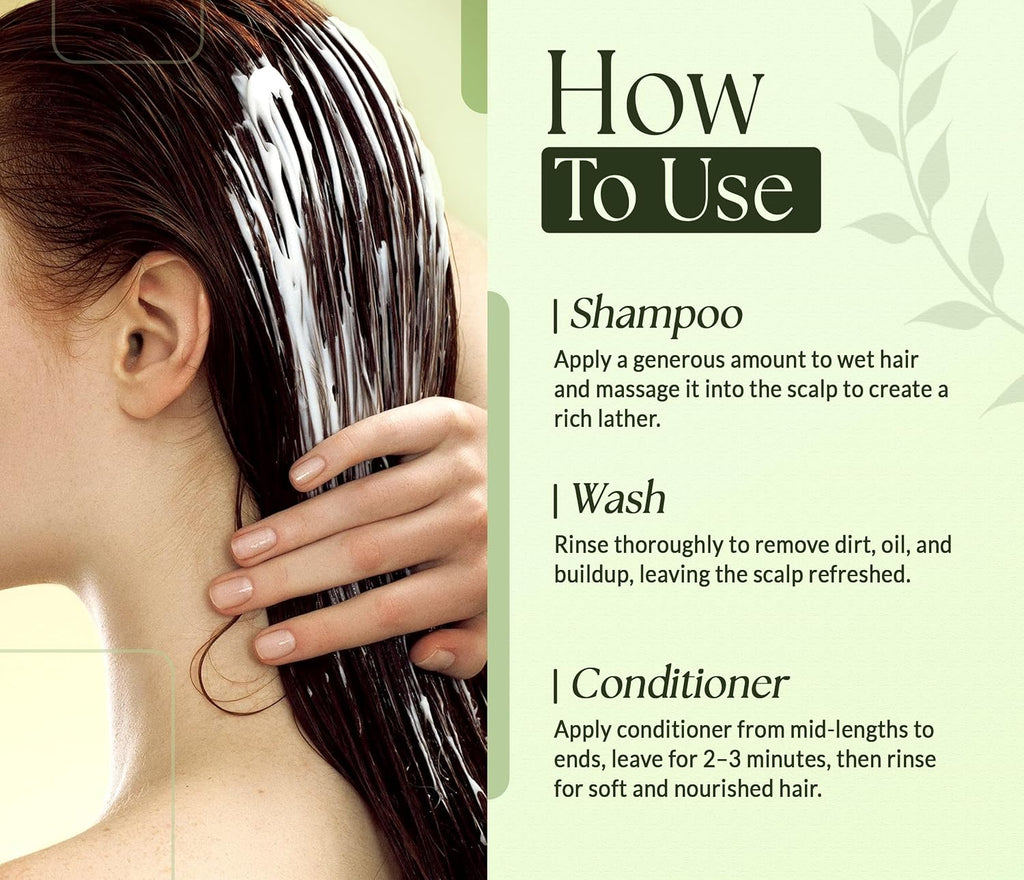 Biotin Rosemary Shampoo and Conditioner Set for Hair Growth -16 Fl Oz Each