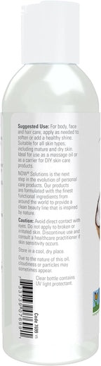 Solutions, Liquid Coconut Oil, Light and Nourishing, Promotes Healthy-Looking Skin and Hair, 4-Ounce