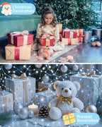 2 Pack 100 LED Fairy Lights Battery Operated with Remote, 33 FT Cool White