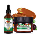 Batana Oil for Hair & Skin Care,100% Pure & Natural Batana Oil & Raw Batana Oil Hair Mask Set for Nourish & Moisturize Hair and Scalp