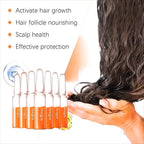 Hair Growth Ampoules Regrowth anti Hair Loss Repair Split End Dry Damaged Hair Essential Oil Nourishing Scalp Portable Hair Care