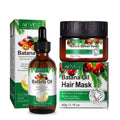 Batana Oil for Hair & Skin Care,100% Pure & Natural Batana Oil & Raw Batana Oil Hair Mask Set for Nourish & Moisturize Hair and Scalp