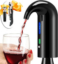 Wine Aerator Electric Wine Decanter Best Sellers One Touch Red -White Wine Accessories Aeration Work with Wine Opener for Beginner Enthusiast - Spout Pourer - Great Fathers Day Gift
