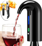 Wine Aerator Electric Wine Decanter Best Sellers One Touch Red -White Wine Accessories Aeration Work with Wine Opener for Beginner Enthusiast - Spout Pourer - Great Fathers Day Gift