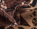 Taftan Collection Border Geometric Tribal Inspired Design Area Rug (2' 2 X 3' 0 Rectangular, Brown/Tan)