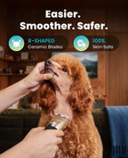 Dog Grooming Clippers with LED Display for Dogs & Cats