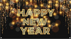 Extra Large Happy New Year 2027 Banner for NYE Parties