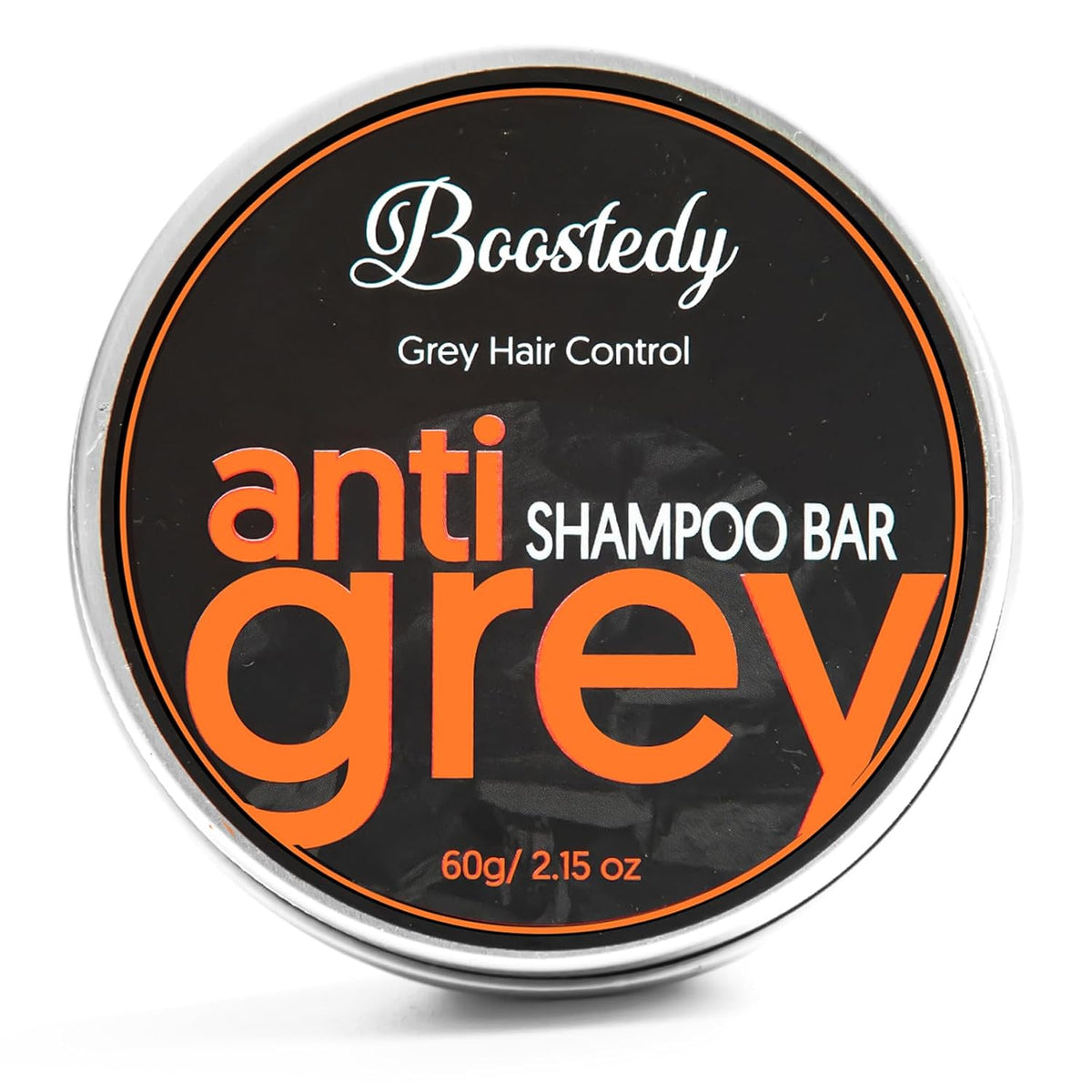 Anti Grey Hair Shampoo Bar - Conceals Grey Hair & Darkens Naturally - Reverse Gray Hair, Natural Moisturizing & Extra Strength Scalp Revitalizer - Solid Shampoo for Shiny, Healthy Hair, 2.15 Oz