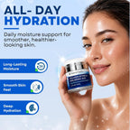 Retinol Collagen & Hyaluronic Acid Moisturizer for Face & Neck, anti Aging Cream, Hydrating Cream for Women & Men, 1.7 Fl Oz