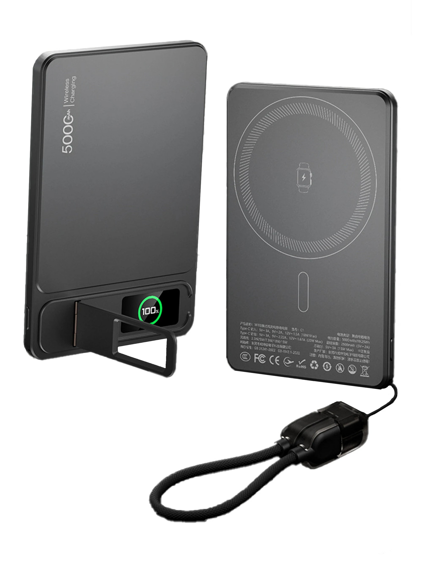 10000mAh Magnetic Wireless Power Bank