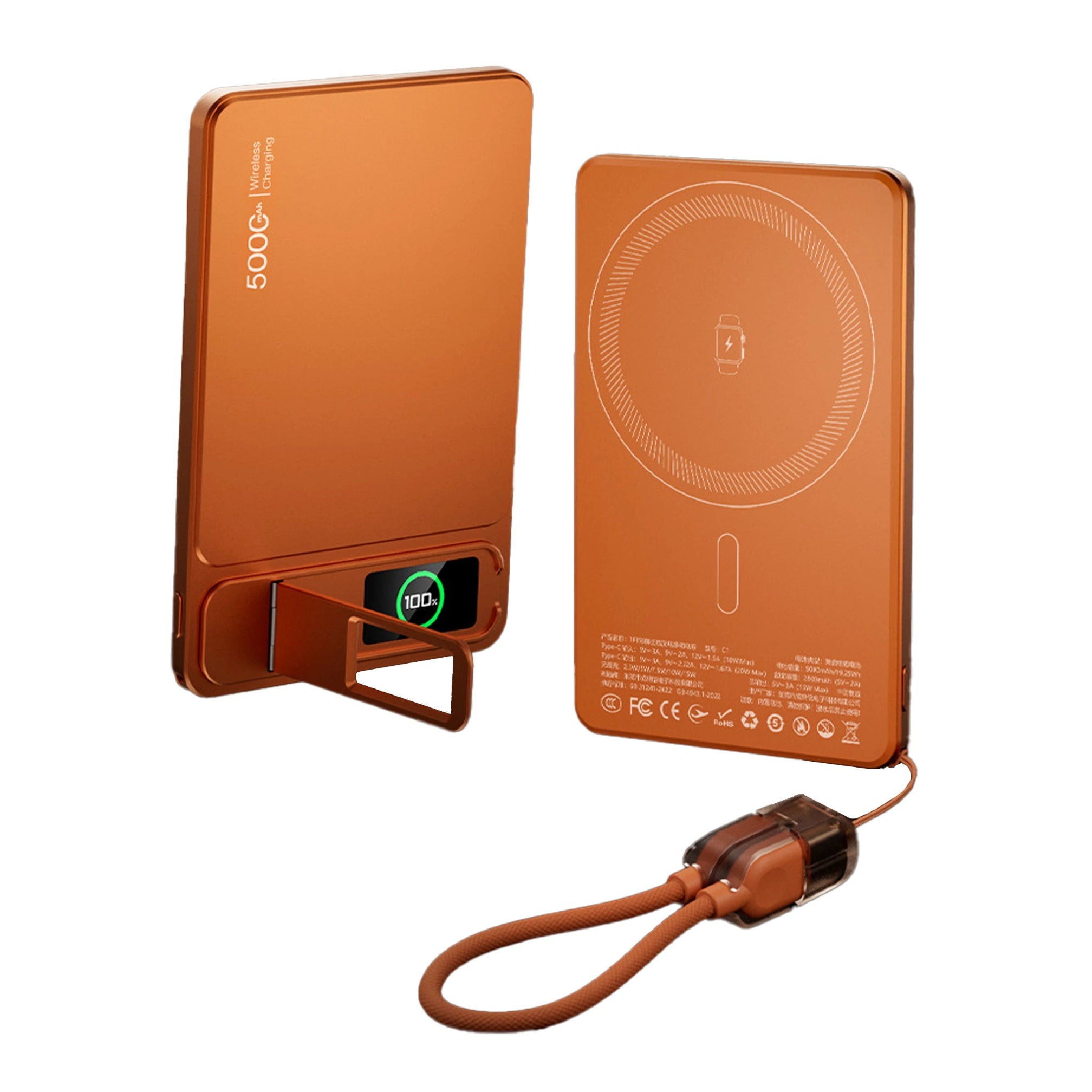 10000mAh Magnetic Wireless Power Bank