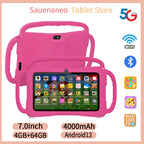 7 Inch Kids Learning Tablet with Android 13 | 4GB RAM 64GB ROM
