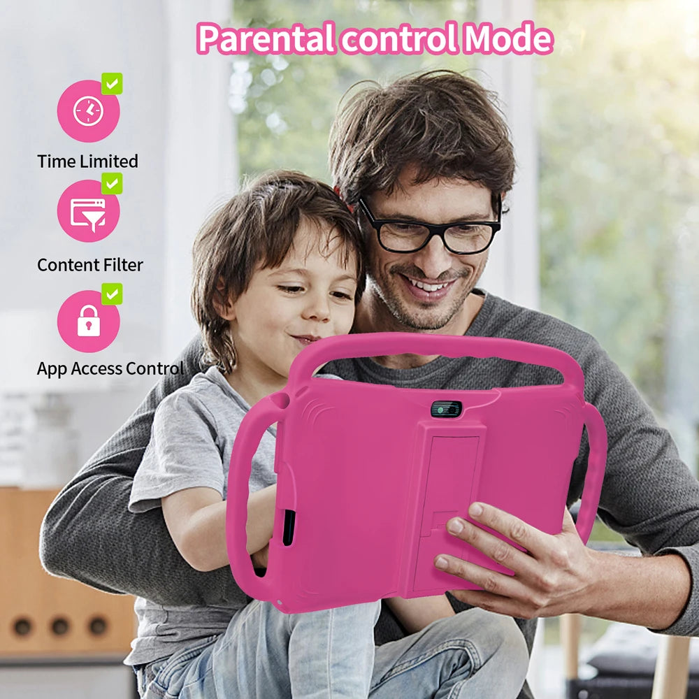New 7-Inch Tablet Android 13 4000Mah 4GB RAM 64GB ROM Children'S Learning Children'S Tablet Mini Tablet