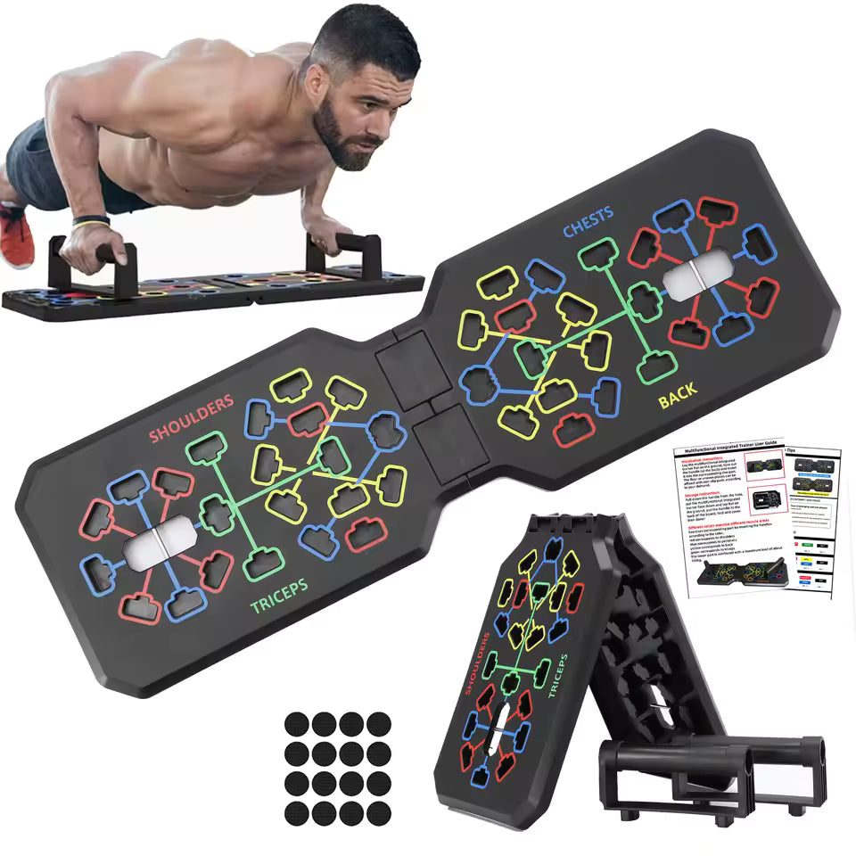 Foldable Multifunction Push Up Board Set