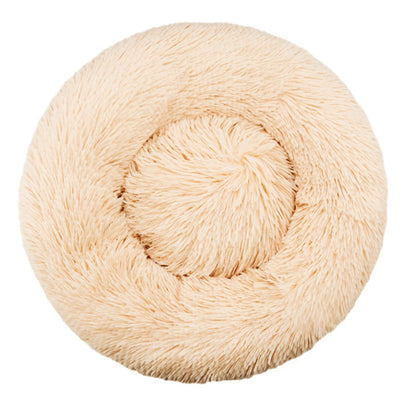 Plush Round Pet Bed