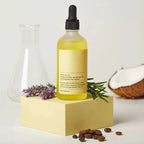 Huile De Croissance Capillaire Végane | Sérum 100 % Naturel | Ricin | Argan | Noix De Coco