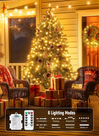 Fairy Lights Battery Operated with Remote, 66FT 200LED String Light
