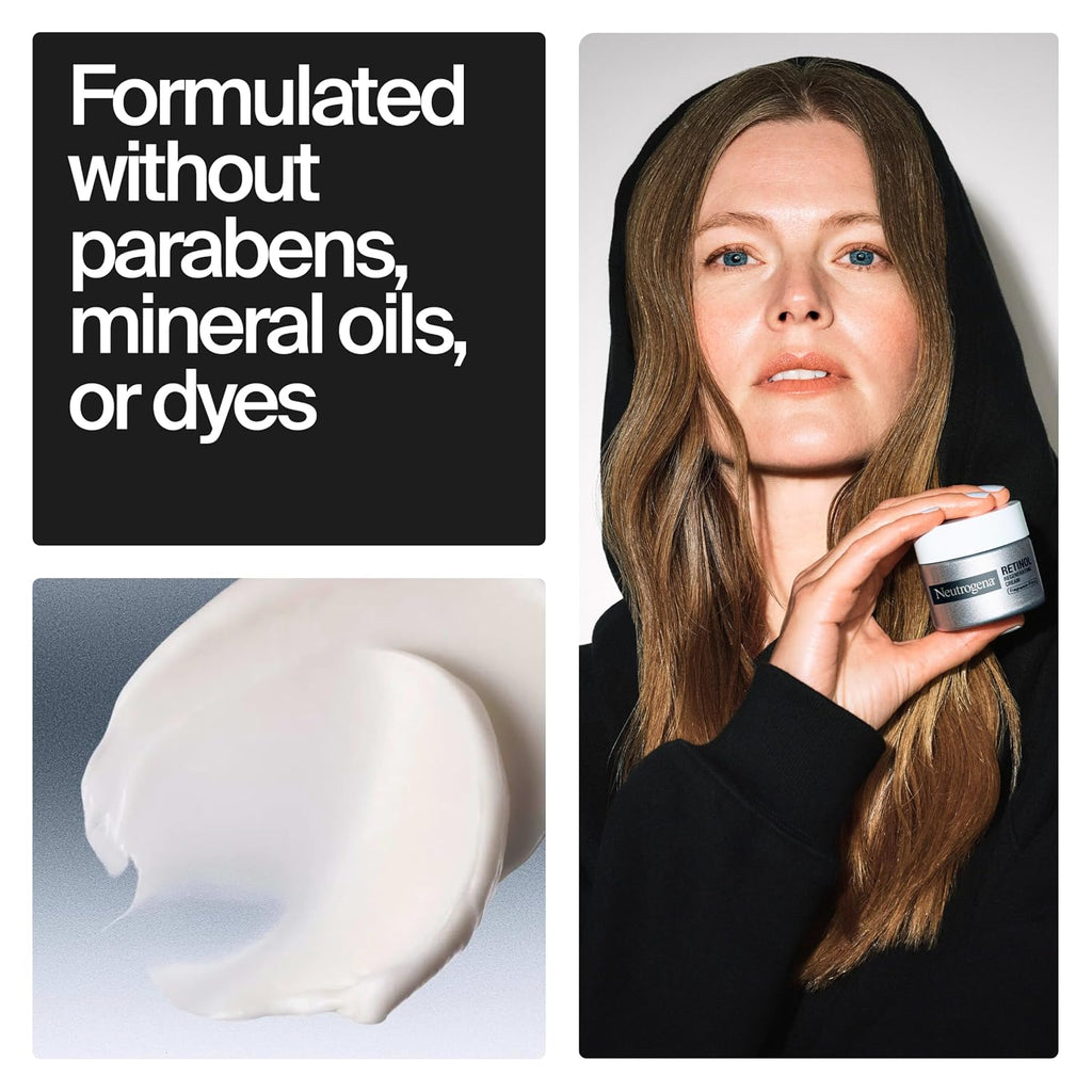 Neutrogena Rapid Wrinkle Repair Retinol Face Moisturizer + Trial Cleanser