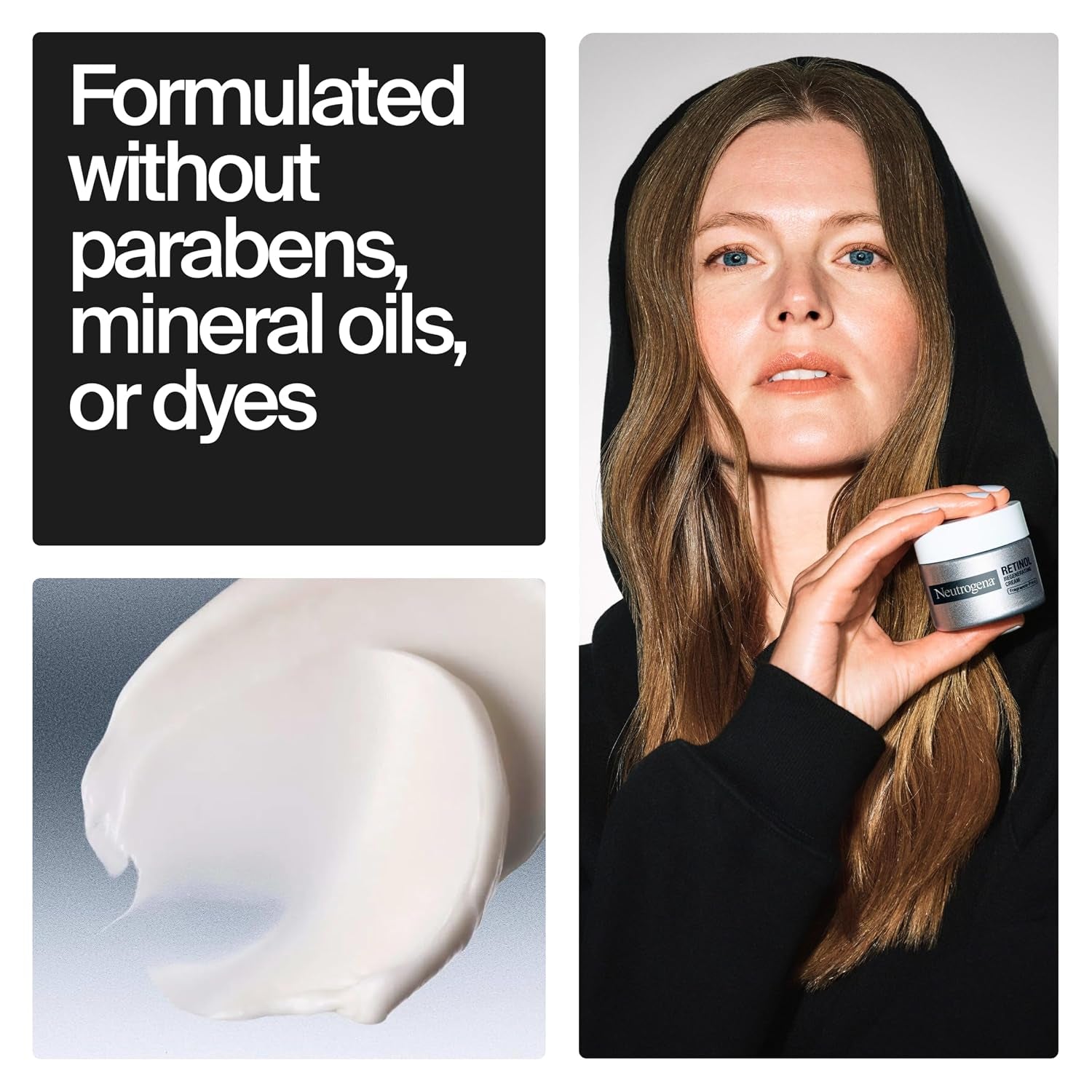 Neutrogena Rapid Wrinkle Repair Retinol Face Moisturizer + Trial Cleanser