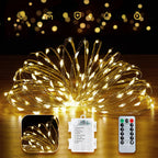 Fairy Lights Battery Operated with Remote, 66FT 200LED String Light