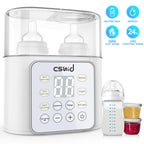 Baby Bottle Warmer, 9-In-1 Fast Milk Warmer Babies Food Heater & Defrost