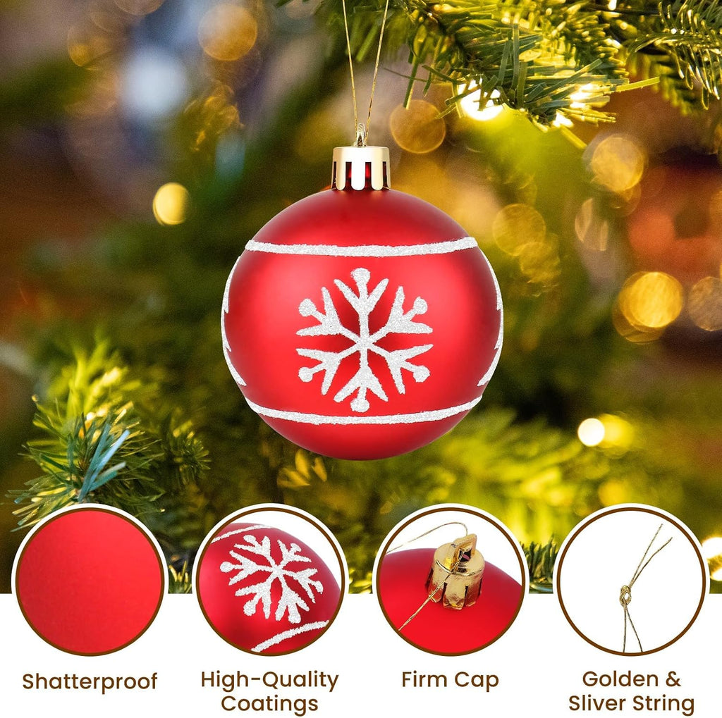 Christmas Ornaments 71 Count, Christmas Balls