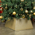 Glittering Willow Christmas Tree Skirt for Tree Decorations
