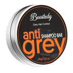 Anti Grey Hair Shampoo Bar - Conceals Grey Hair & Darkens Naturally - Reverse Gray Hair, Natural Moisturizing & Extra Strength Scalp Revitalizer - Solid Shampoo for Shiny, Healthy Hair, 2.15 Oz