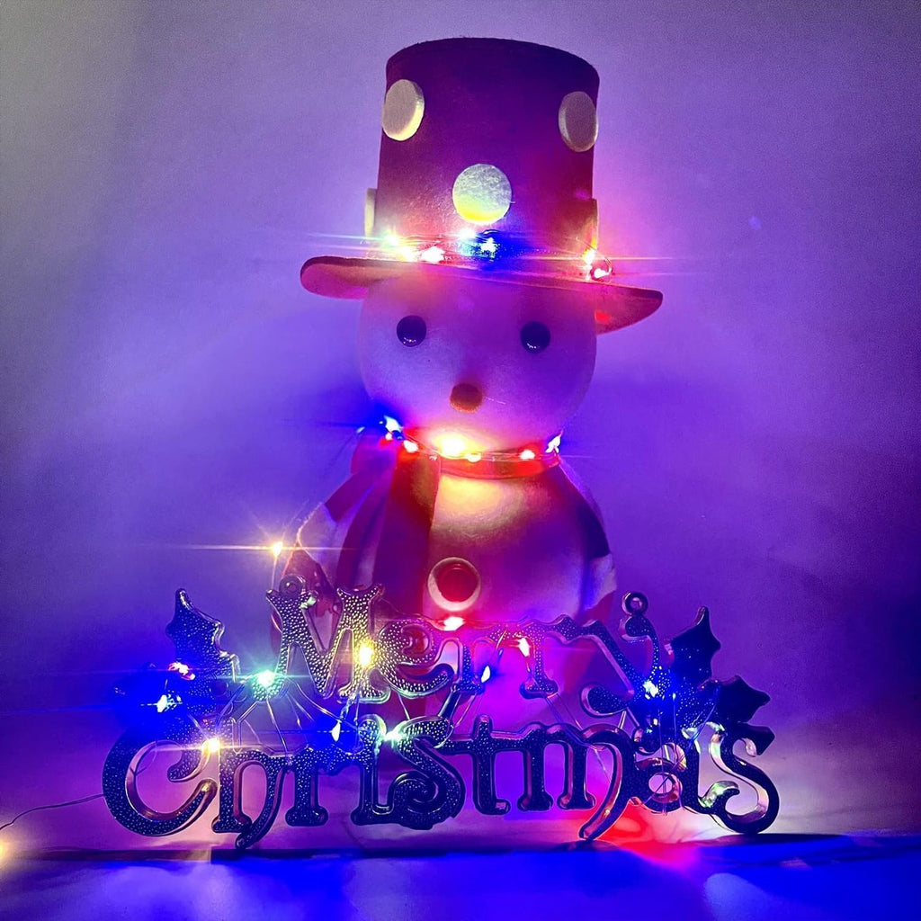 4 Pack Fairy Lights Battery Operated with Timer Christmas Lights Multicolor
