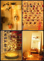 Fairy Lights Battery Operated with Remote, 66FT 200LED String Light