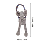 Plush Bone Squeaky Dog Toy