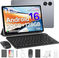 Tablet 11 Inch, Android 16 Tablet with Keyboard, Mouse & Stylus, Gray