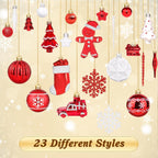 Christmas Ornaments 71 Count, Christmas Balls
