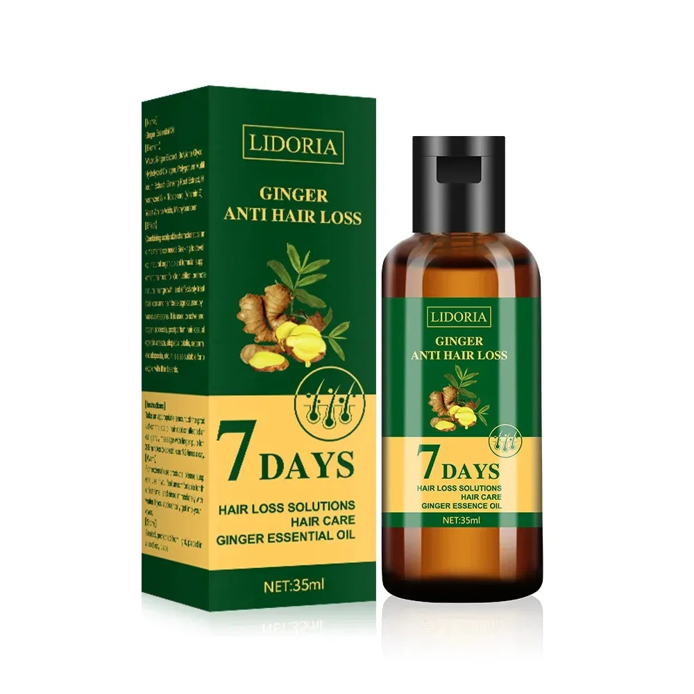 Ginger Hair Growth Serum for Thicker, Fuller Hair