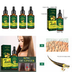 4-8 Pack Ginger Hair Growth Serum Germinal Oil Regrow 7 Days Loss Treatment (4 Pack)