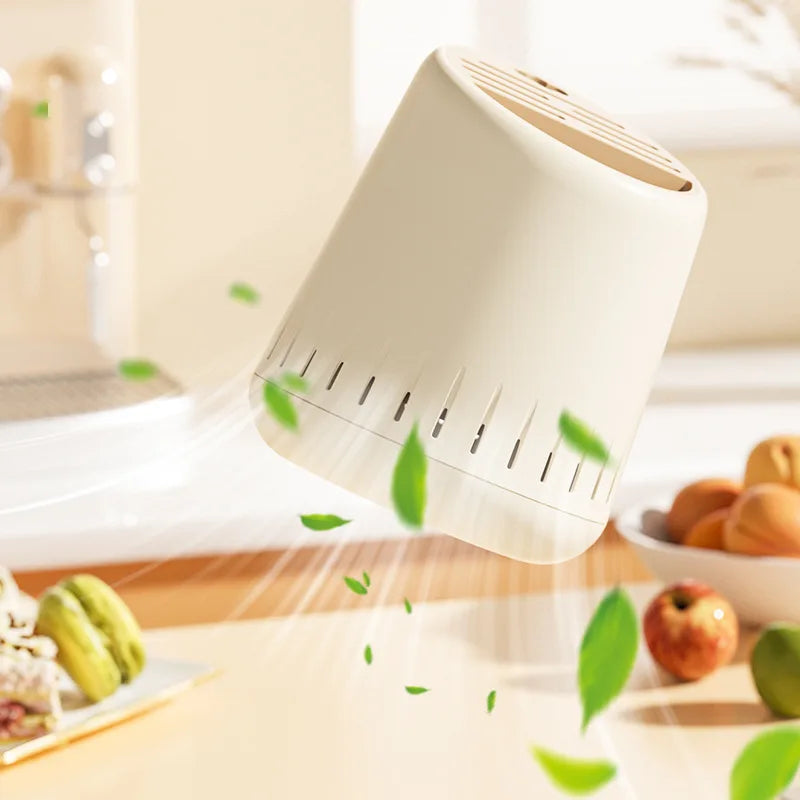 Cream Kitchen Utensil Organizer