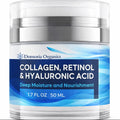 Retinol Collagen & Hyaluronic Acid Moisturizer for Face & Neck, anti Aging Cream, Hydrating Cream for Women & Men, 1.7 Fl Oz